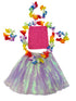 Hawaiian Hula Fancy Dress Costume for Girls and Females